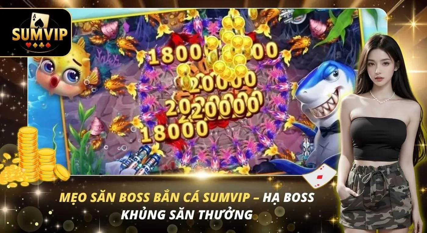 Mẹo Săn Boss Bắn Cá Sumvip – Hạ Boss Khủng Săn Thưởng Mẹo Săn Boss Bắn Cá Sumvip – Hạ Boss Khủng Săn Thưởng